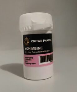 Yohimbine 5mg x 50 tablets (Crown Pharma)