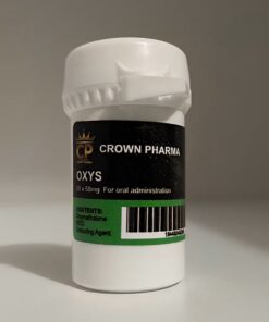 Anadrol 50mg x 50 tablets (Crown Pharma)