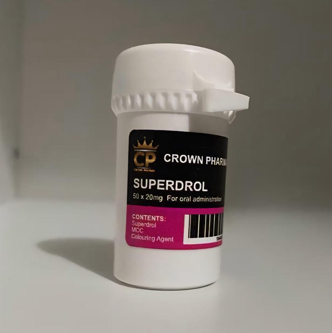 Superdrol 20mg x 50 tablets (Crown Pharma) Superdrol 20mg x 50 tablets (Crown Pharma)