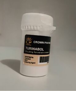 Turinabol 20mg x 50 tablets (Crown Pharma)
